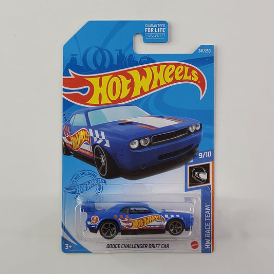 Hot Wheels - Dodge Challenger Drift Car (Satin Blue)