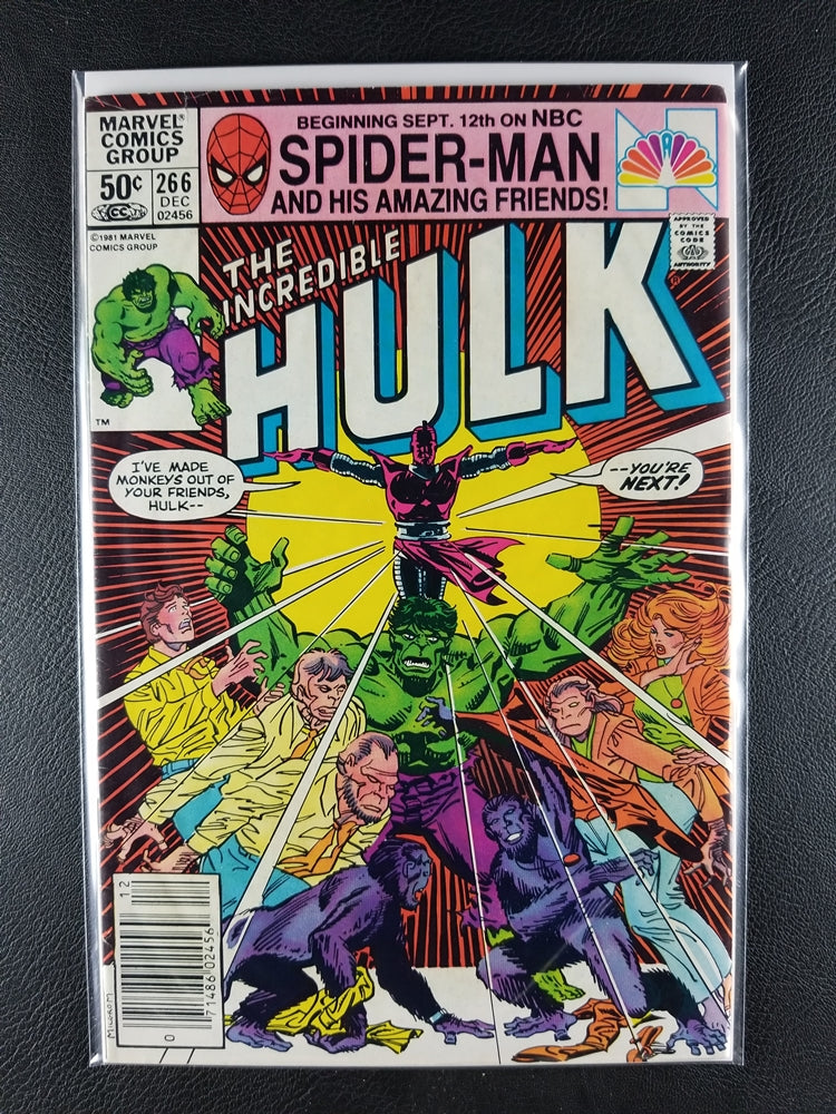 The Incredible Hulk [1st Series] #266 (Marvel, December 1981)